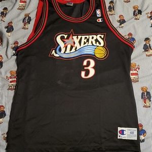 Champion Allen Iverson jersey